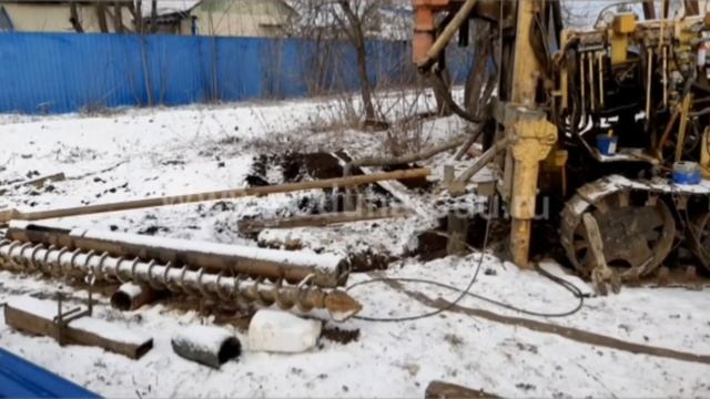 Семилуки.Бурение артезианской скважины 160мм. Бурение скважин на воду Воронеж смотреть онлайн