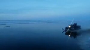 На снегоходе по воде! Artic Cat 660 touring turbo.