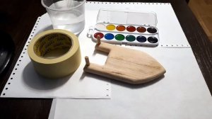 Игрушечная лодка из дерева. Игрушка для малыша своими руками. Toy boat made of wood. DIY toy.