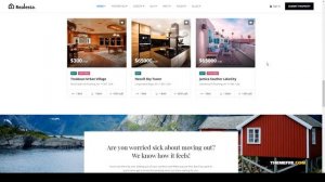 Kudou - Property Sales and Rental WordPress Theme advanced search real estate theme