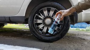 Я офигел от результата!.. Лучший чернитель шин за 150р!