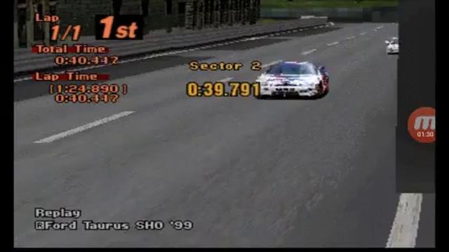 Gran Turismo 2 - Mark Martin #6 NASCAR Valvoline Ford Taurus SHO '98 [1.2 Version] смотреть онлайн