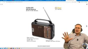 Мнение мастера о китайском радиоприемнике Golon RX-608ACW