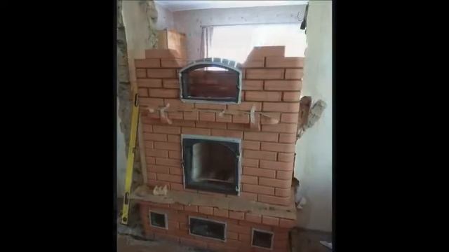ОТОПИТЕЛЬНАЯ ПЕЧЬ ДЛЯ ДОМА / КАМИНОПЕЧЬ С ХЛЕБНОЙ КАМЕРОЙ / ПЕЧЬ-КАМИН 3 НА 5 КИРПИЧЕЙ смотреть онлайн