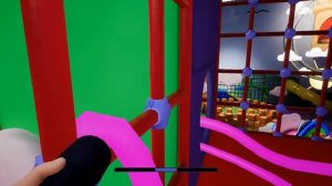 Сумашедщие аниматроники солнце и луна в детском саду Fnaf Security Breach (2 Часть)