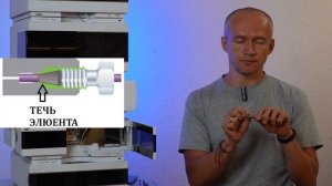 Установка колонки ВЭЖХ