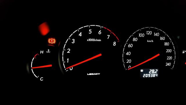 Subaru Legacy 2004 RPM drop