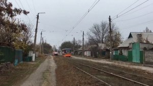 Трамвай в Енакиево, 71-623 (КТМ-23) №201 и 71-605 (КТМ-5М3) №054