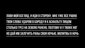 Моя пленница (Текст песни, караоке)