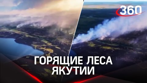 Горит всё больше: в Якутии огонь выжигает леса
