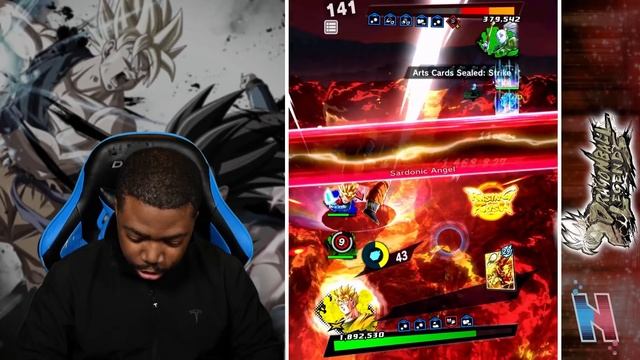 LF SWORD OF HOPE TRUNKS & DUO ZAMASU AND GOKU BLACK DEAL BIG DAMAGE!!! Dragon Ball Legends Gameplay смотреть онлайн