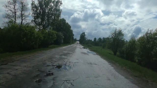 Самая плохая дорога в Ивановской области. Это направление из Лежнево в Шую смотреть онлайн