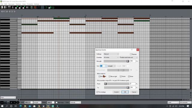 REAPER - HOW TO QUANTIZE MIDI IN 30 SECONDS