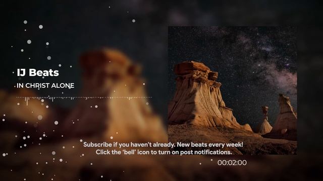"In Christ Alone" - Emotional and Soul lifting Gospel Instrumental | Worship Music (IJ Beats Music) смотреть онлайн