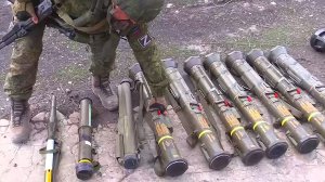 Гранатометы армии Украины, трофеи России в спецопераци
