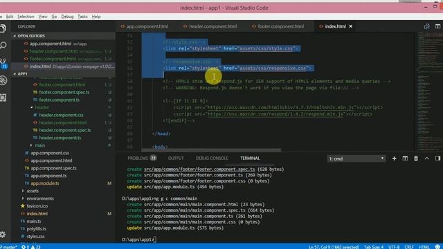 Angular 5 Template Integration смотреть онлайн
