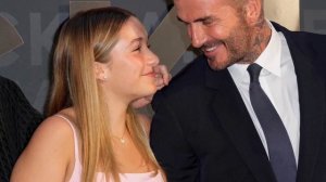 In an ancient snapshot, Harper Beckham resembles three cousins who may be sisters.