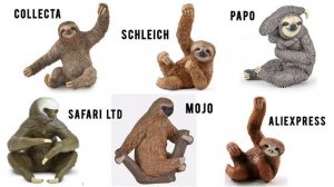 Обзор фигурок животных АВСТРАЛИИ и АМЕРИКИ. Collecta, schleich, mojo, safari ltd, papo, AliExpress