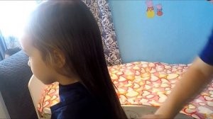 Новая прическа Софии Первая стрижка