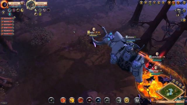 Albion Online | Ganking COMMAND MAMMOTHS | Beetles, Ents + Morgana Nightmare! | SHOCK TACTICS GUILD смотреть онлайн