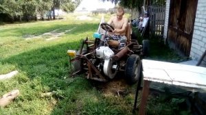 Минитрактор Зид из хлама
