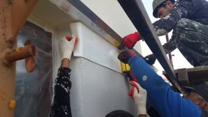 Подробная инструкция по нанесению декоративной штукатурки Visage Ceresit CT720, фактура дерева