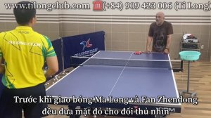 Ti Long reveals the secret of the Chinese team | How to do fast long serve spins up and down