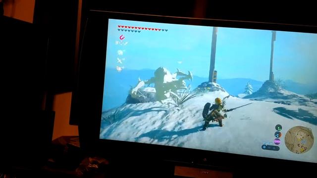 Nintendo Switch on a Sony PlayStation 3D TV смотреть онлайн