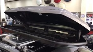 Bagageiro Thule Dynamic M - Baú Thule Dynamic M 320 L - Subaru XV - Auto330 Acessórios