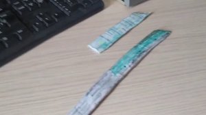 Как сделать нож танто малахит из бумаги за 5 минут. Лёгкий способ.