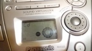 Panasonic RX-ES23 Часть 5. (ЗАКЛЮЧИТЕЛЬНАЯ). CC/FM/CD/USB/mSD/FM/AUX/Bluetooth/Remote control