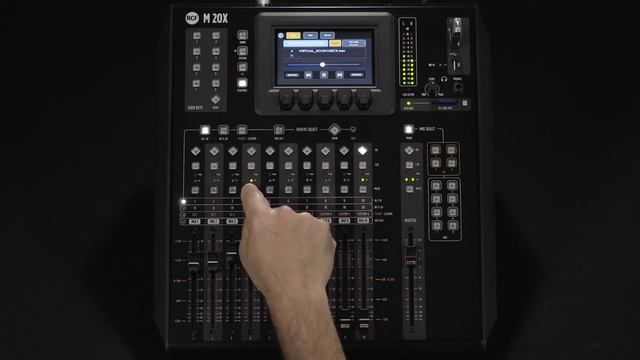 RCF M 20X DESKTOP DIGITAL MIXER - USB & SD CARD PLAY&REC