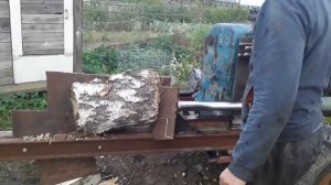 самодельный дровокол гидравлический 8 тонн