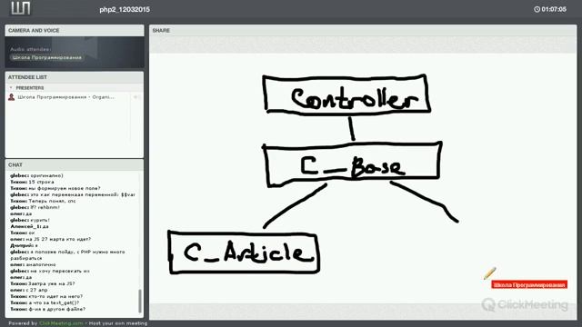 Основы PHP (уровень 2). MVC и ООП. Урок 5