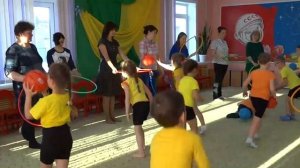 Игровое занятие совместно с родителями "Игры с мячом"