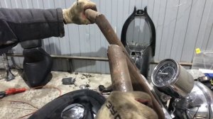 Honda steed 600 | переделка под боббер.