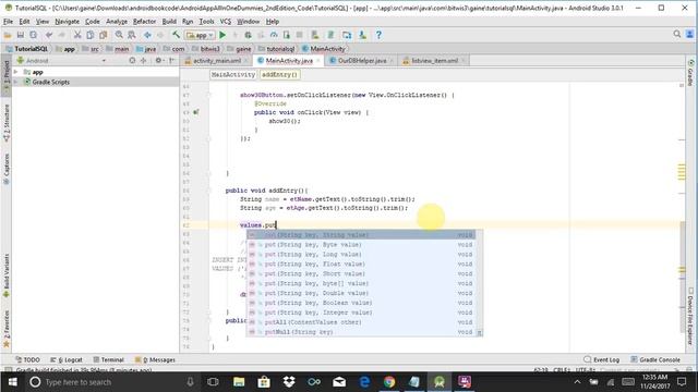 Beginning SQLite with android - fundamentals part 3 смотреть онлайн