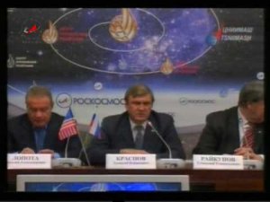 Пресс-конференция в ЦУПе. Часть 2. Press conference in the MCC.