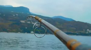 Крым, рыбалка в Партените на море луфарь в октябре