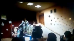 Сценка на новый год.