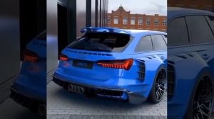 Audi Rs6 мощный выхлоп | Auto_love