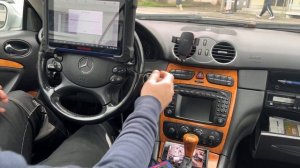 Mercedes Benz w209 программирование ключа "Рыбка" FBS3 программатор Autel 608 im за 10 минут