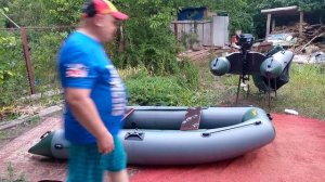 обзор лодки ПВХ под мотор размер 2.90. вацап89525638950