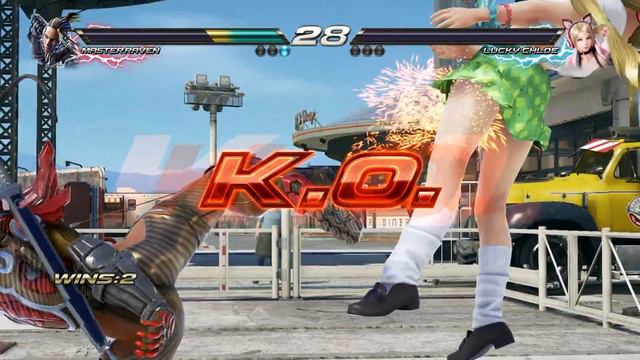 MASTER RAVEN VS LUCKY CHLOE TEKKEN 7 VS BATTLE CHALLENGE IN PS5