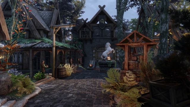 Modded Skyrim SE 2023 - WHITERUN Ultra Forest - Ultimate Trees REDUX by ANCIENT part 1 смотреть онлайн