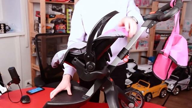 Детская многофункциональная коляска-трансформер 12в1, металлическая