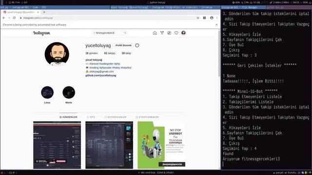 instagram bot with selenium 2021 – смотреть онлайн видео от Учим Python ...