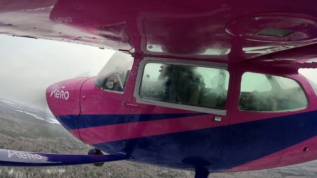 Новинки - полет на самолёте Cessna-172 по кругу, февраль 2024 г.