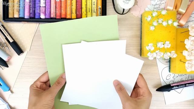 Как я делаю декор для коробочки (бутоны роз, вырубка, бантики) / Скрапбукинг/scrap / ЗАКУЛИСЬЕ (9.2 смотреть онлайн