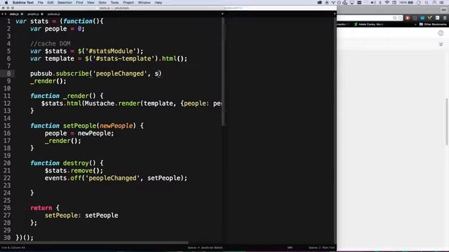 [Learn Code]Modular Javascript #4 - PubSub Javascript Design Pattern